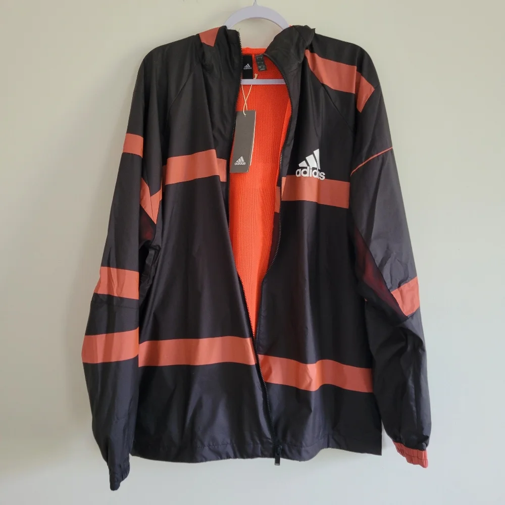 Adidas W.N.D Windbreaker Jacket Size‎ L NWT
